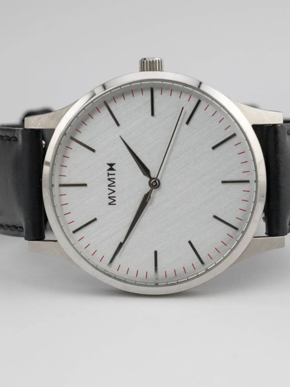 MVMT T01 Genuine Leather Band Quartz Analog Men's Watch New Battery